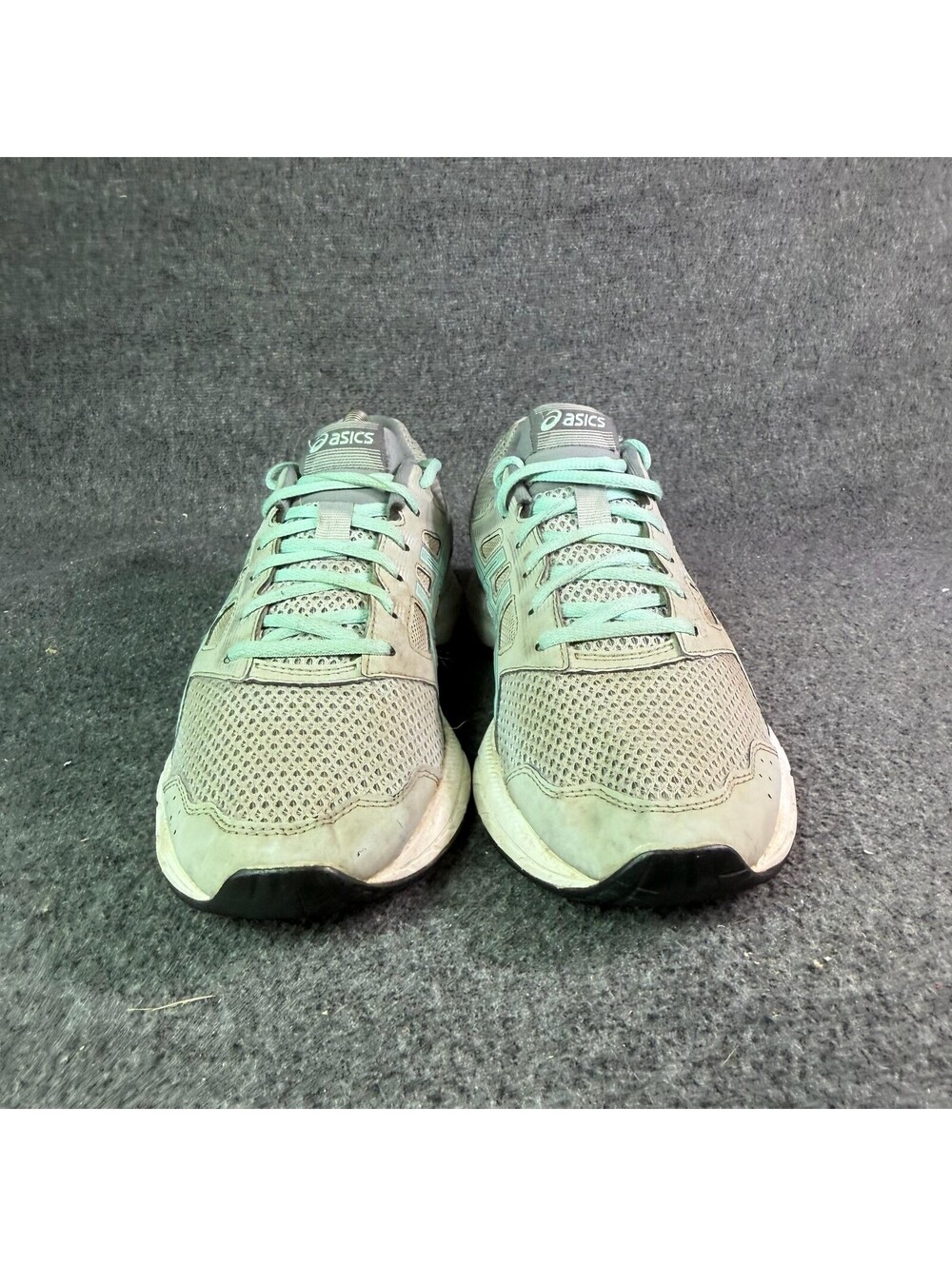 ASICS GEL-Contend 4 Shoes Womens Size 9.5 Gray Aqua Running Sneakers 1012A234 - Picture 5 of 9
